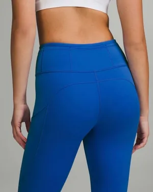 Lululemon Fast and Free High-Rise Crop 23" Blazer Blue Tone 6 thumbnail 7