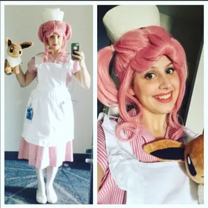 OOAK 1940s Nurse Joy cosplay thumbnail 2