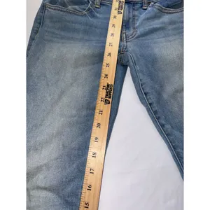 American Eagle Jegging Women 6 Short Blue Denim Stretch Casual‎ Boho thumbnail 4