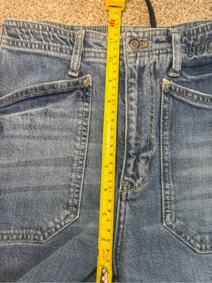 Anthropologie Pilcro The Carpenter Wide-Leg Jeans - 25 Waist thumbnail 9