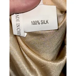 NWT Mandalay AQ Blue Silk Gold Beaded Embellished Mini Cocktail Party Dress Sz 6 thumbnail 14