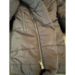 Be Boundless‎ Womens Black Faux Fur Trim Hooded Puffer Parka Jacket Size Large thumbnail 8