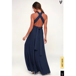 Lulu’s Exclusive Tricks of The Trade Navy Dress thumbnail 6