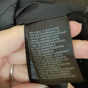 The North‎ Face Quilted Down Puffer Jacket Winter Full Zip Black Size XS thumbnail 6