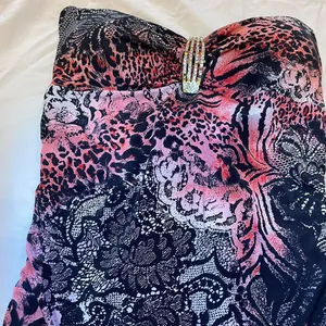 y2k strapless top Black Size 8 thumbnail 4