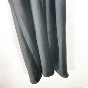 Zara Black Satin Cut Out Slip Maxi Dress Small Tie Back Cocktail Formal Wedding thumbnail 10