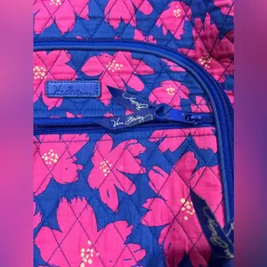 Vera Bradley Women's Signature Cotton Campus Tech Backpack, Art Poppies thumbnail 11