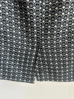 Biden Abstract Print Grey White Pencil Skirt Size 2 thumbnail 8