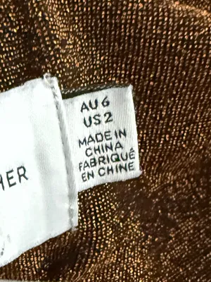 Significant Other Liliana Maxi Dress Chocolate Size US 2 thumbnail 5