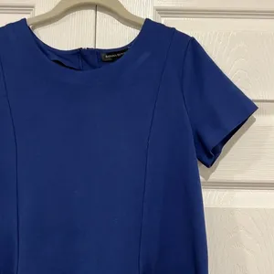 Banana Republic Pocket Dress Short Sleeve Womens Blue Size‎ 10 thumbnail 3