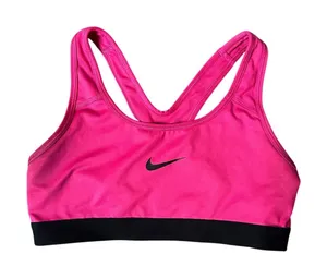 Nike Pink Sports Bra - Small thumbnail 1
