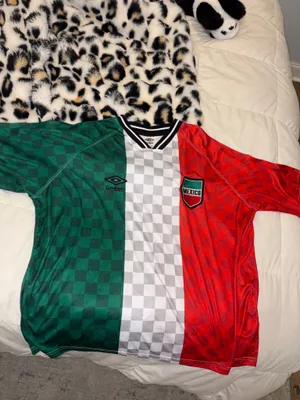 oversized umbro mexico soccer jersey  thumbnail 2