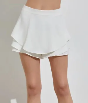 White Skort thumbnail 1