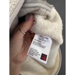 Woolrich Womens Ecru Heather Sherpa Fleece Full Zip Vest‎ Small 18555 Cream thumbnail 9