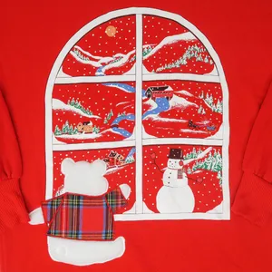 Vintage 80s Bold Spirit Christmas Nightgown thumbnail 6