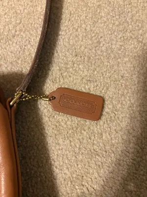 Vintage Coach Leather Brown Bag thumbnail 3