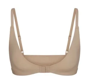 NWT SKIMS Fits Everybody Adaptive Triangle Bralette Size XXS‎ In Sand thumbnail 1