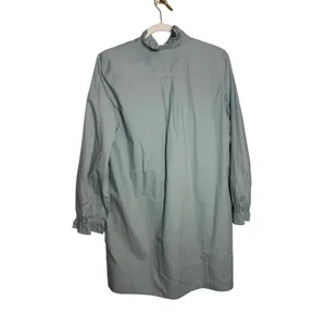 NWT J. Crew Cottage Shirt Dress in Green Sz. 8 thumbnail 7