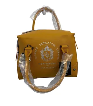 Hufflepuff Hogwarts Bucket Handbag Yellow/ Plaid. NWT thumbnail 1