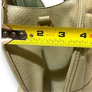 Bowler Style Bag•Bag•Shoulder Bag•Purse•Tote•Olive Green•Vintage Boutique Style thumbnail 8