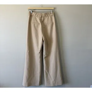 Abercrombie & Fitch Brown Tailored Trouser Pants High Rise Office Career Medium thumbnail 3