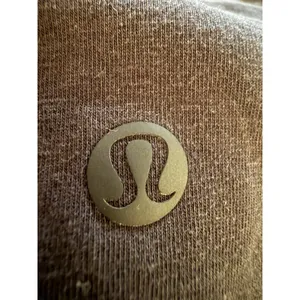 Lululemon Relaxed Fit Cotton Blend T-Shirt Black Neutral Capsule Wardrobe Sz‎ 10 thumbnail 3