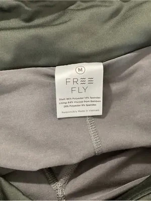 Free Fly Bamboo Lined Breeze Skort Size Medium Black thumbnail 8
