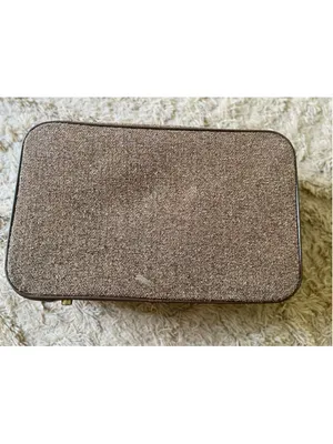 Vintage Frontier Tweed Carry On Suitcase Retro Travel Luggage Brown Weekend Bag thumbnail 2