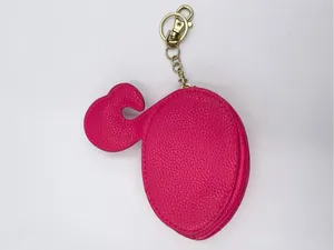 Bath and Body Works Pink Flamingo Key Chain Coin Purse Bag Charm Accessory thumbnail 2