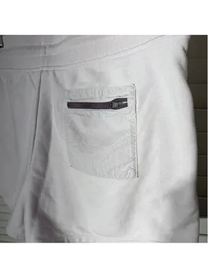 Reebok shorts cotton cord tie waist activewear athleisure gym pilates running L thumbnail 7