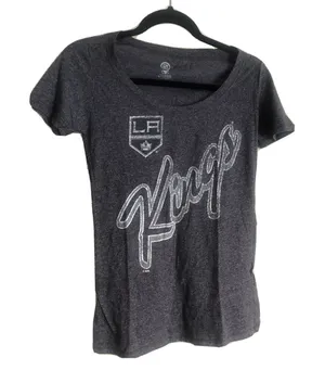 Los Angeles LA Kings Hockey NHL Tee Shirt Top Sz Medium Official License thumbnail 1