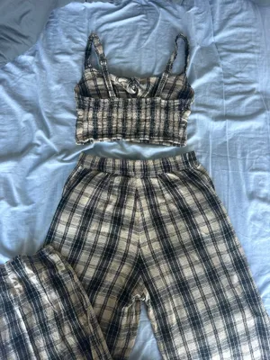 Plaid Hollister Set Two-Piece thumbnail 2