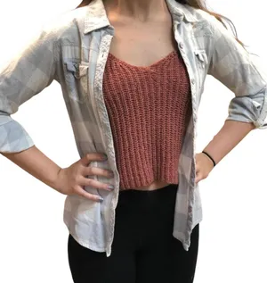 grey fox flannel Gray Size XS thumbnail 1