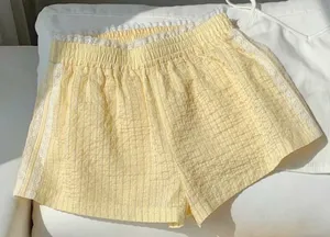Yellow Lounge Shorts thumbnail 1