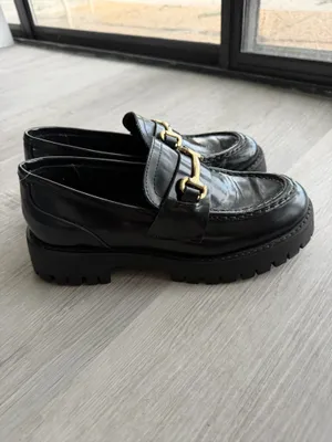 Steve Madden Chunky Black Loafers thumbnail 4