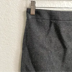 J Crew Womens Skirt Gray Grey Wool No2 Pencil Lined Back Slit Size 2 thumbnail 6