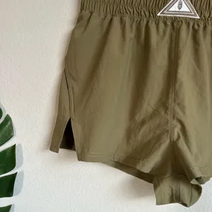Free People Movement Next Round Green Shorts thumbnail 3