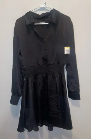 Steve Madden Sz Small Satin Dress thumbnail 1