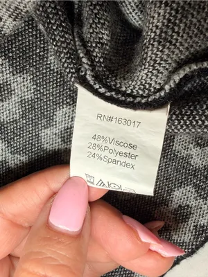 Princess Polly Adora Floral Knit Mini Skirt Black White Size 8 thumbnail 4