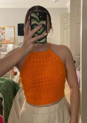 Say What? Orange Top thumbnail 1
