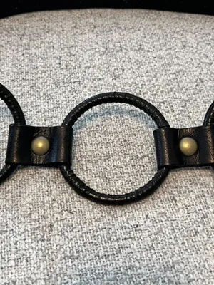 Linea Pelle Brown Leather Belt thumbnail 2
