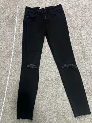 Abercrombie & Fitch Ripped Jeans Jeggings - size 2 W26 thumbnail 4