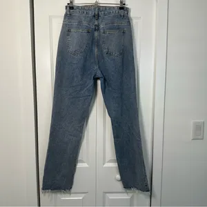 Revolve Lioness Women’s Double Waisted Straight Leg Jeans Size Small thumbnail 3