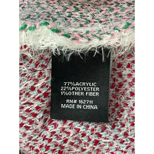 NEW 33 Degrees Merry & Bright Multicolor Christmas Holiday Sweater Top Size L thumbnail 9