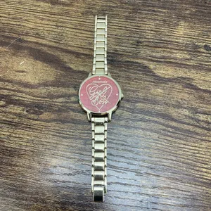 Women's Aeropostale Girl Boss Gold Analog‎ Dial Casual Watch New Battery thumbnail 2