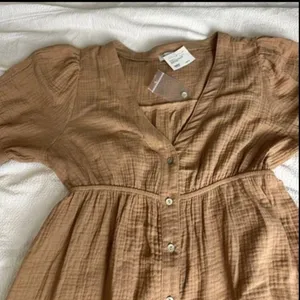 Boutique Women's Dress (HYFVE) Boho Sz M Light Brown/clay NWT thumbnail 2