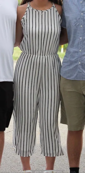 Striped Jumpsuit thumbnail 3