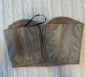 Forever 21 Sparkly Bustier Top thumbnail 2