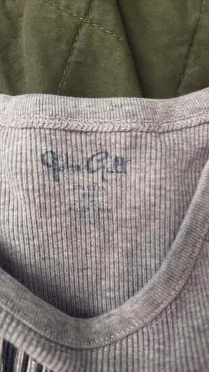 John Galt/Brandy Melville Grey LA Tank Top thumbnail 3