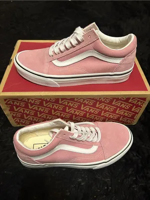 VANS old skool pink suede lace up shoes sneakers women’s 7 new thumbnail 7